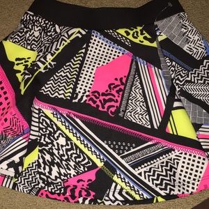 Bright Skater Skirt